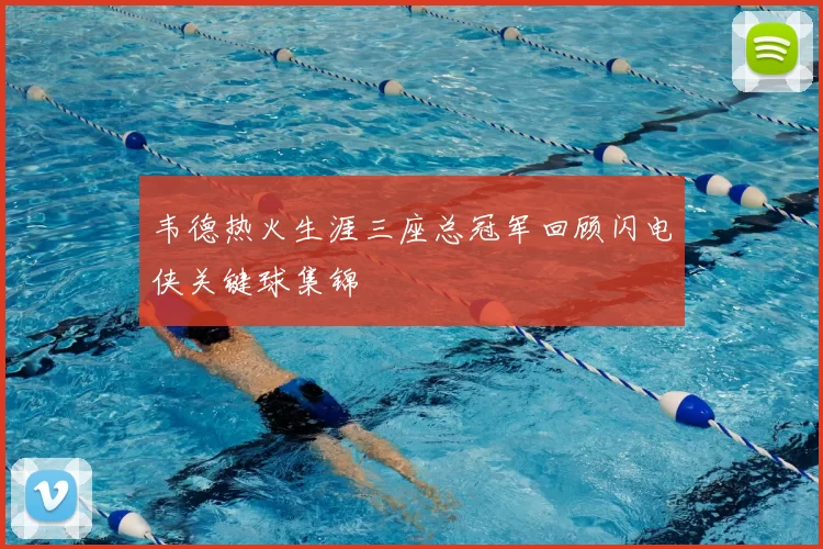 韦德热火生涯三座总冠军回顾闪电侠关键球集锦